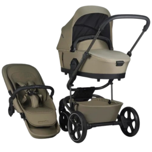 Easywalker Harvey NXT kinderwagen in de kleur Moss Green met een modern design en comfortabele zitting.