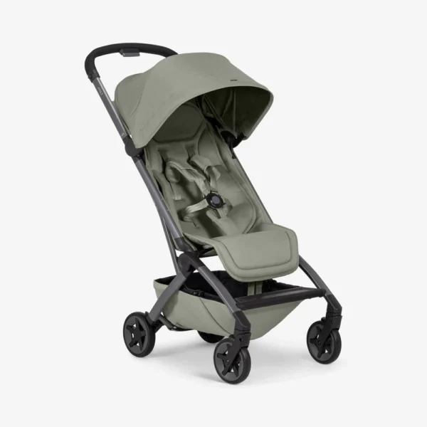 Joolz Aer² buggy in Sage Green – compacte lichtgewicht kinderwagen met verstelbare rugleuning en elegante afwerking.